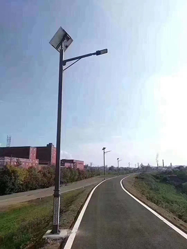 甘肅定西：太陽能路燈亮進家！漂亮三源“靚”起來了